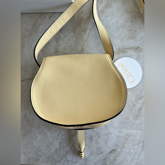 NWT Chloe round mini Marcie bag, Softie Yellow - Picture 10 of 12